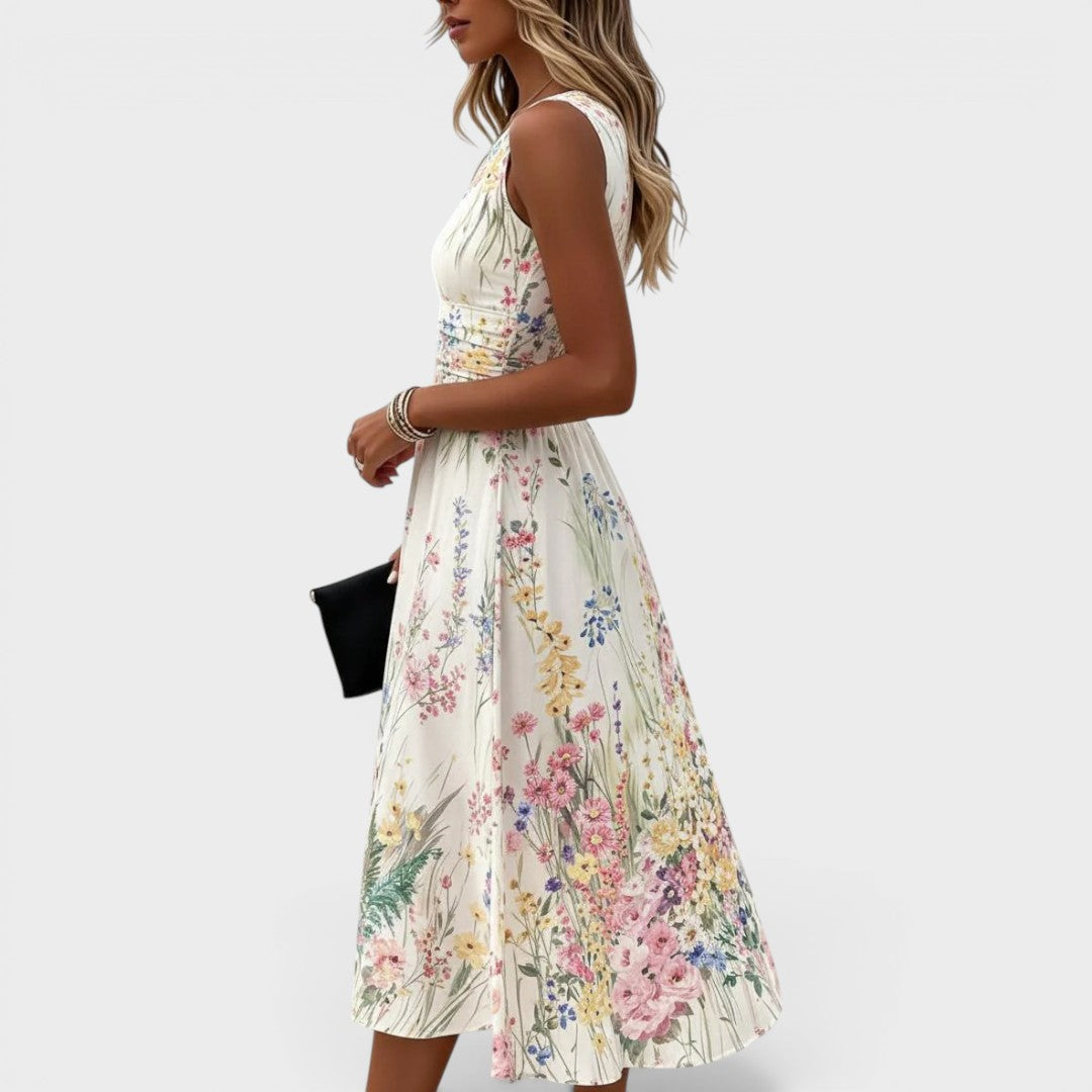Gillian Midi Dress - Elena Harper