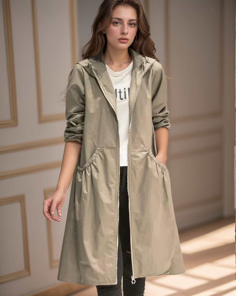 Selena | Women's Hooded Lightweight Jacket
