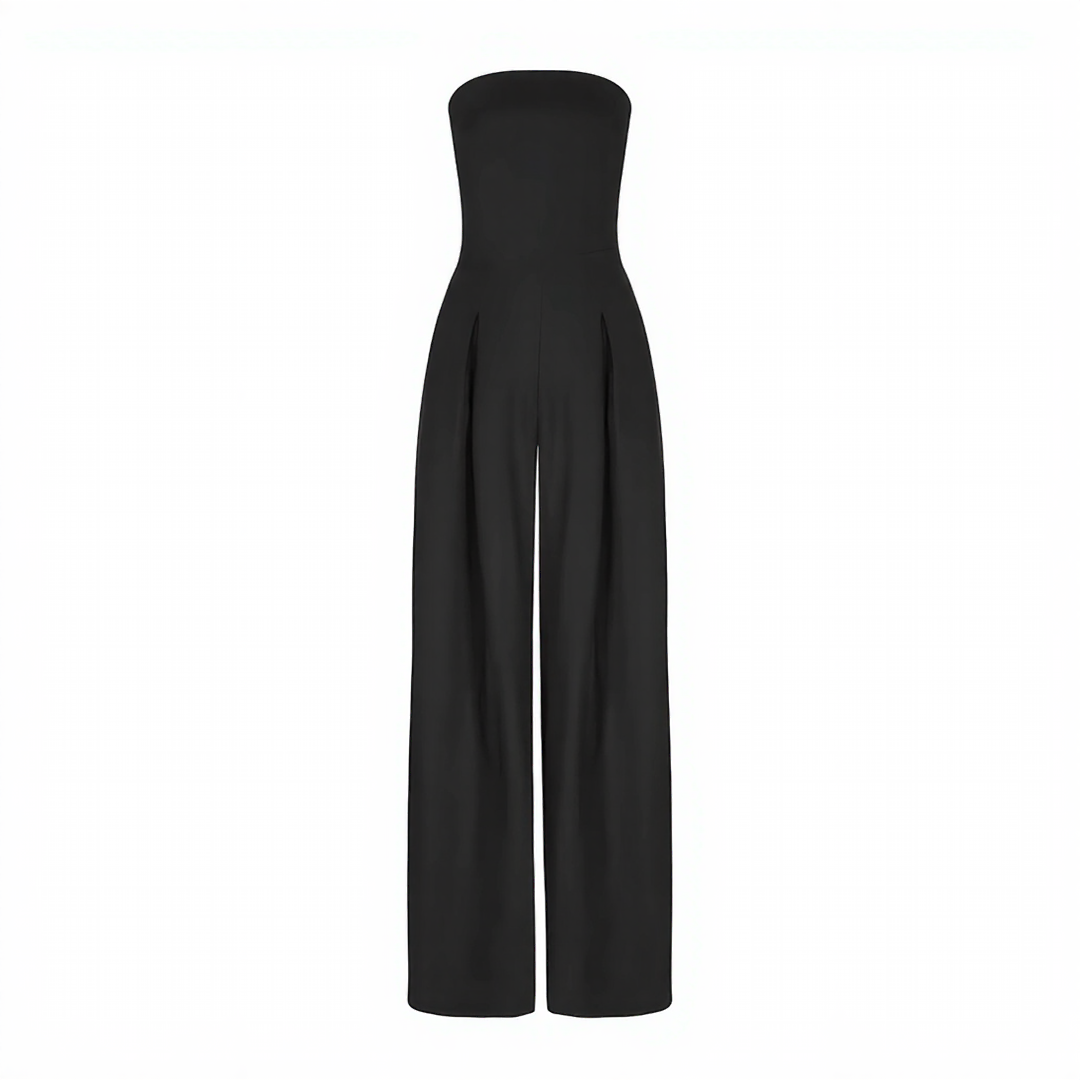 Sylvie | Elegant Strapless Jumpsuit
