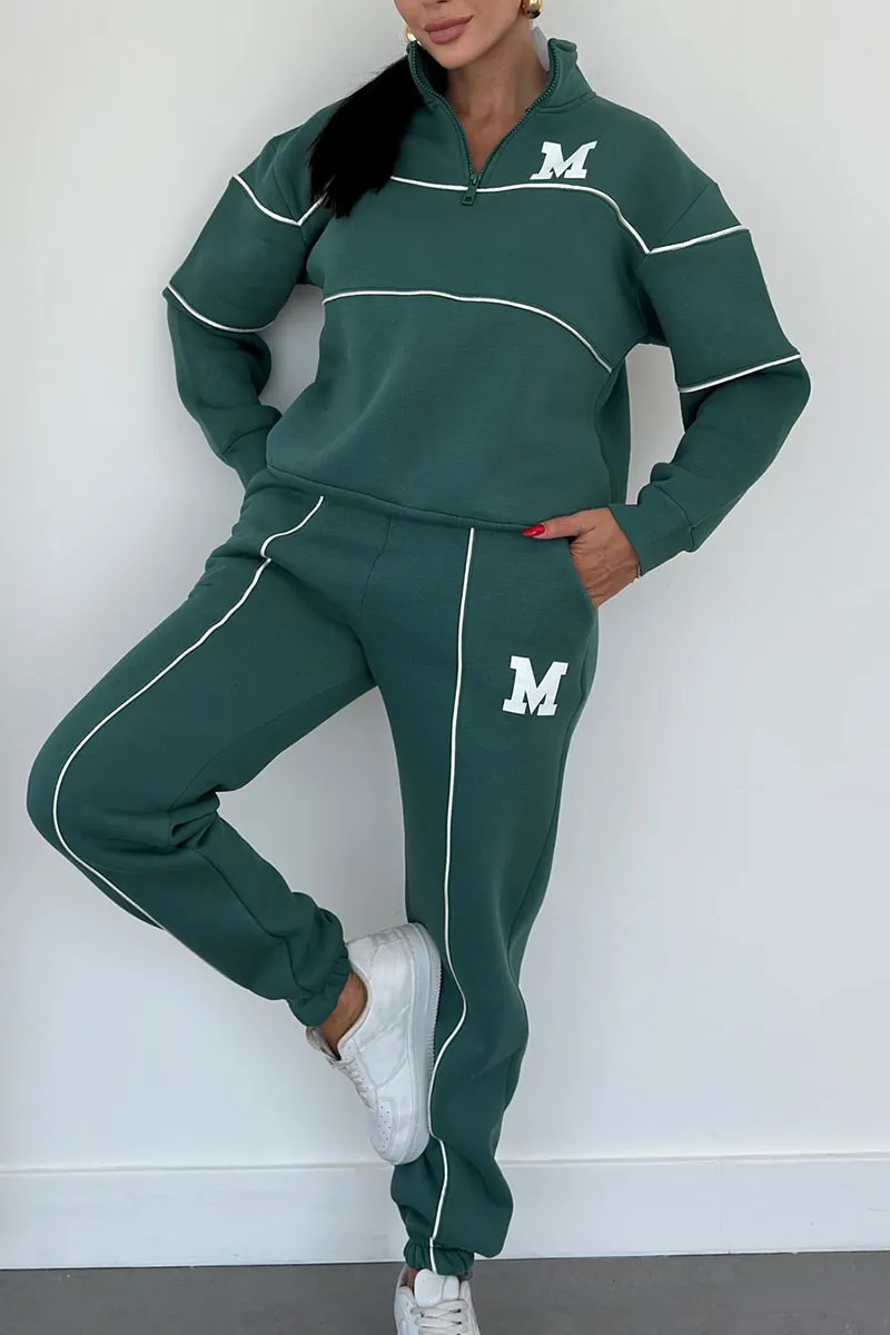 Tracksuit Women | Half-Zip Sweater & Comfort