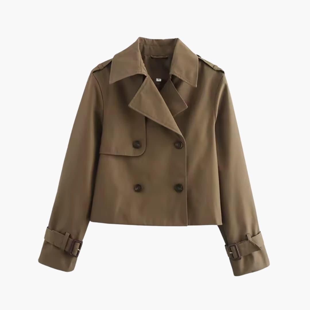 Women's Trench Coat | Cropped & Elegant