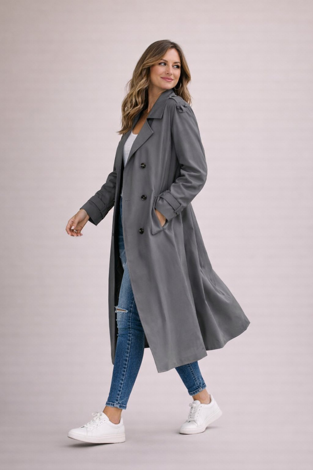Women's Trench Coat | Timeless & Versatile