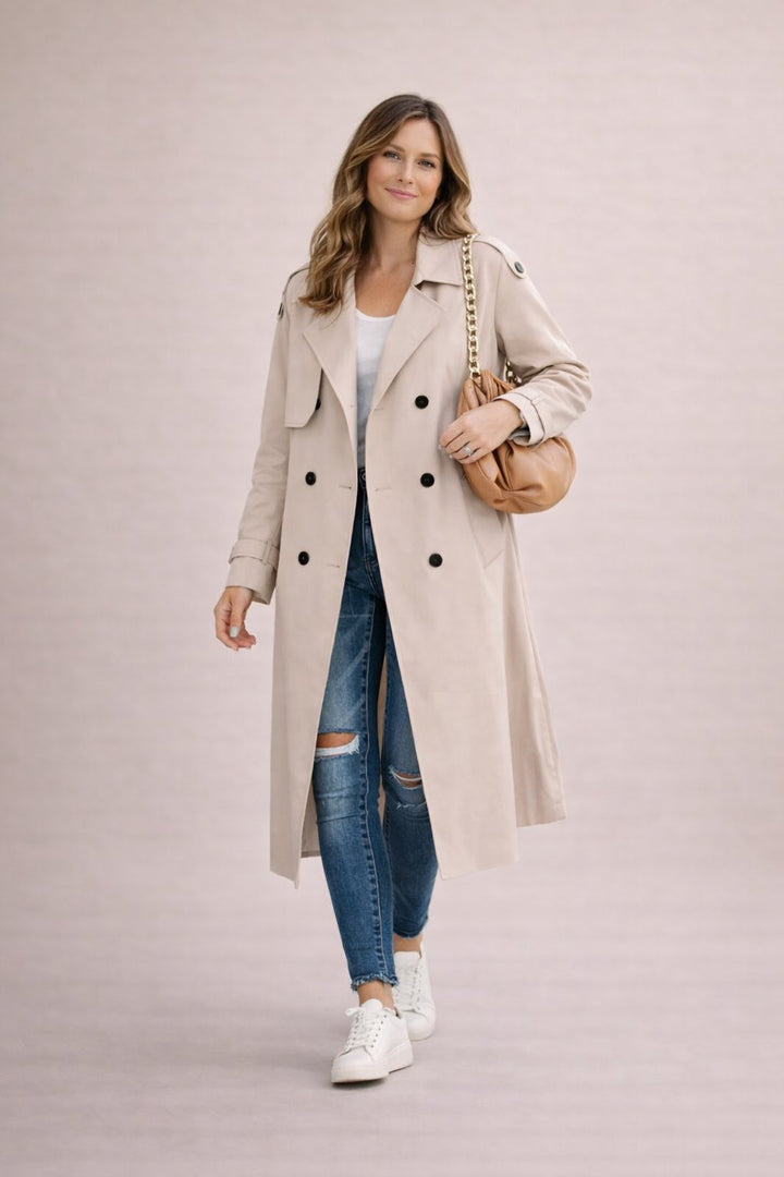 Women's Trench Coat | Timeless & Versatile