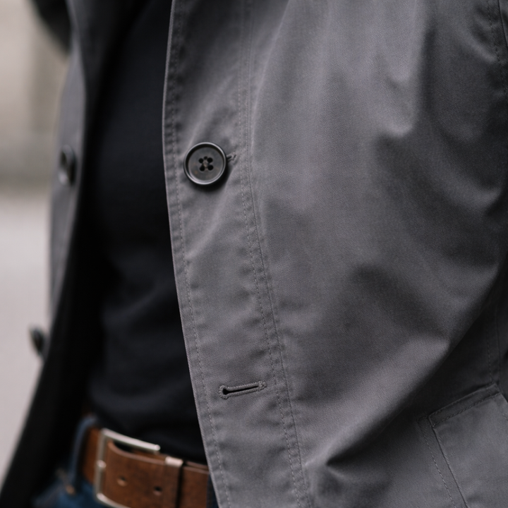 Men's Trench Coat | Windproof & Warm