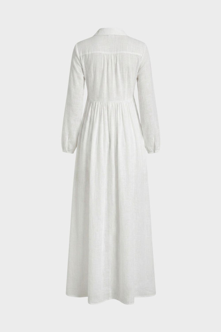 Women's Flowing Maxi Dress | V-Neck