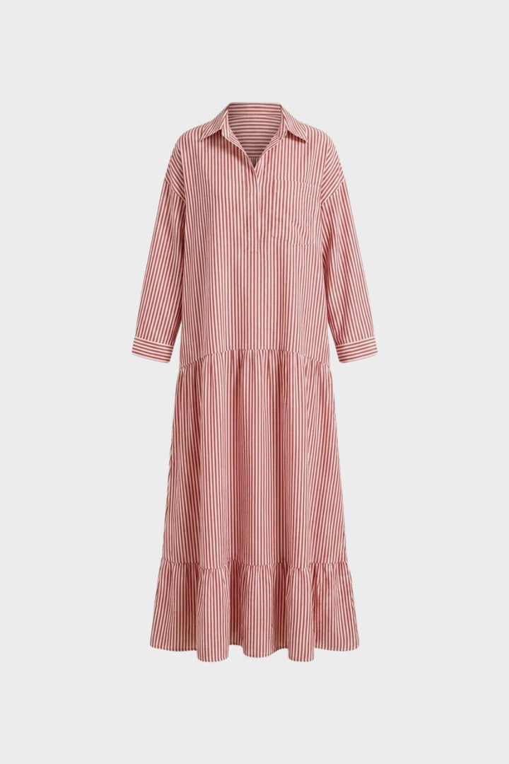 Women’s Striped Maxi Dress | Boho