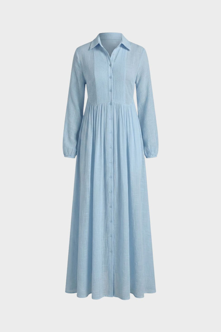 Women's Flowing Maxi Dress | V-Neck