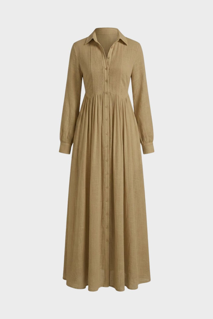 Women's Flowing Maxi Dress | V-Neck