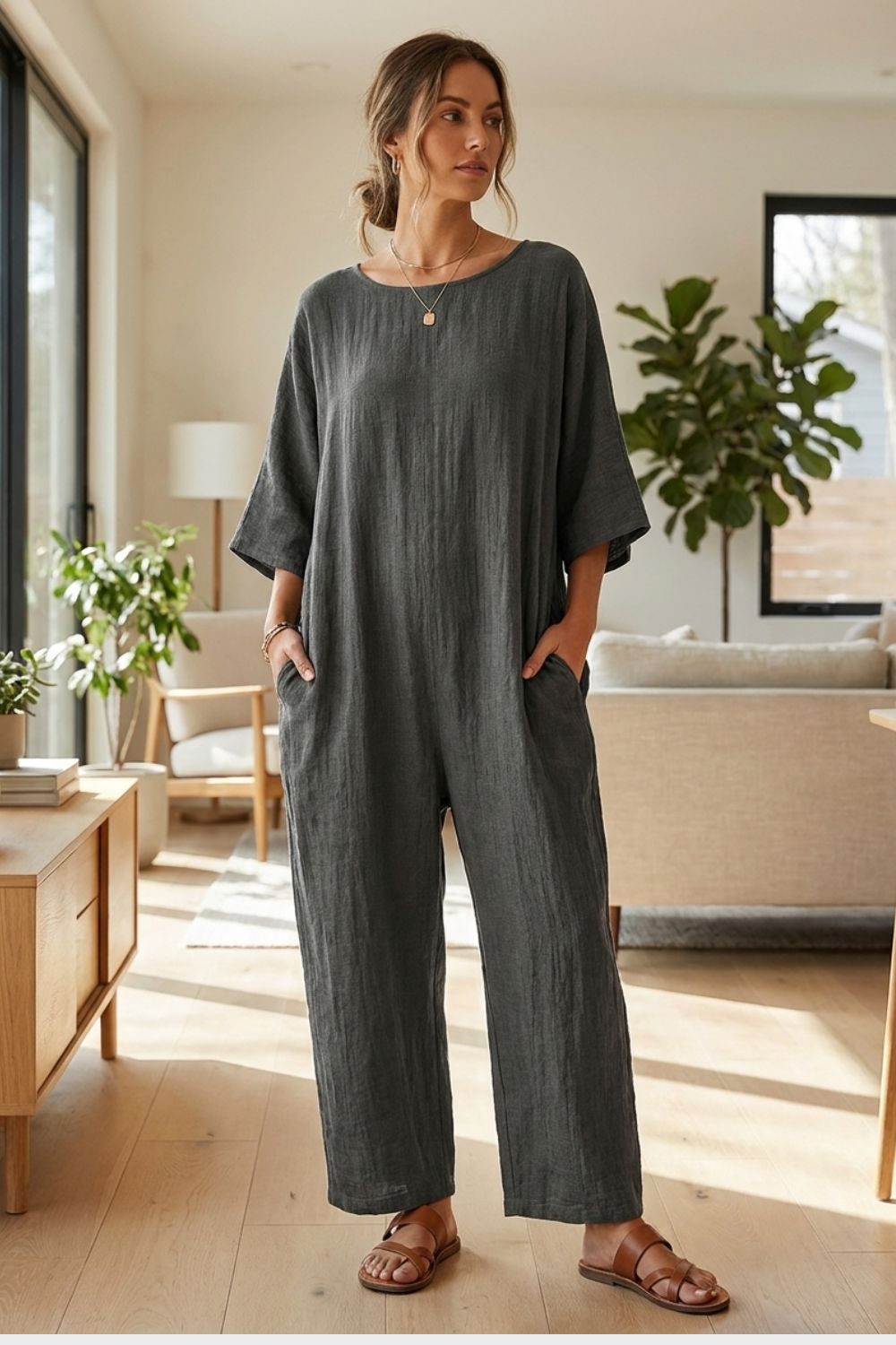 Women's Kaftan Maxi Dress | Batwing