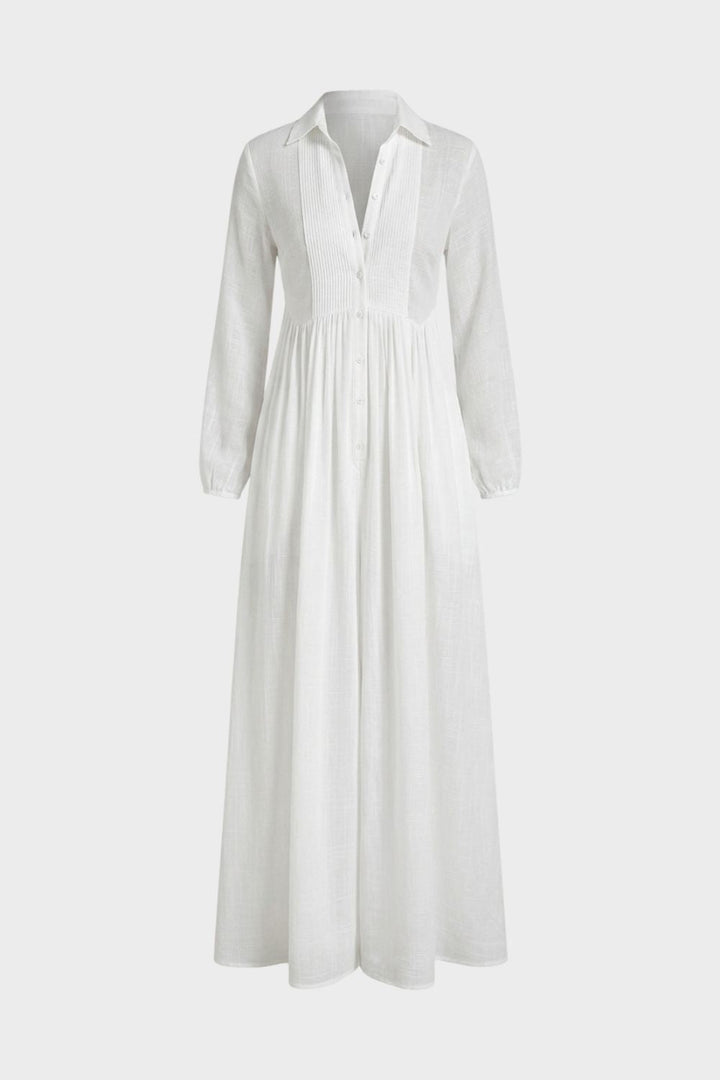 Women's Flowing Maxi Dress | V-Neck