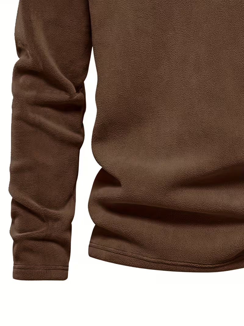 Vincent - Timeless Zip Sweater with High Collar