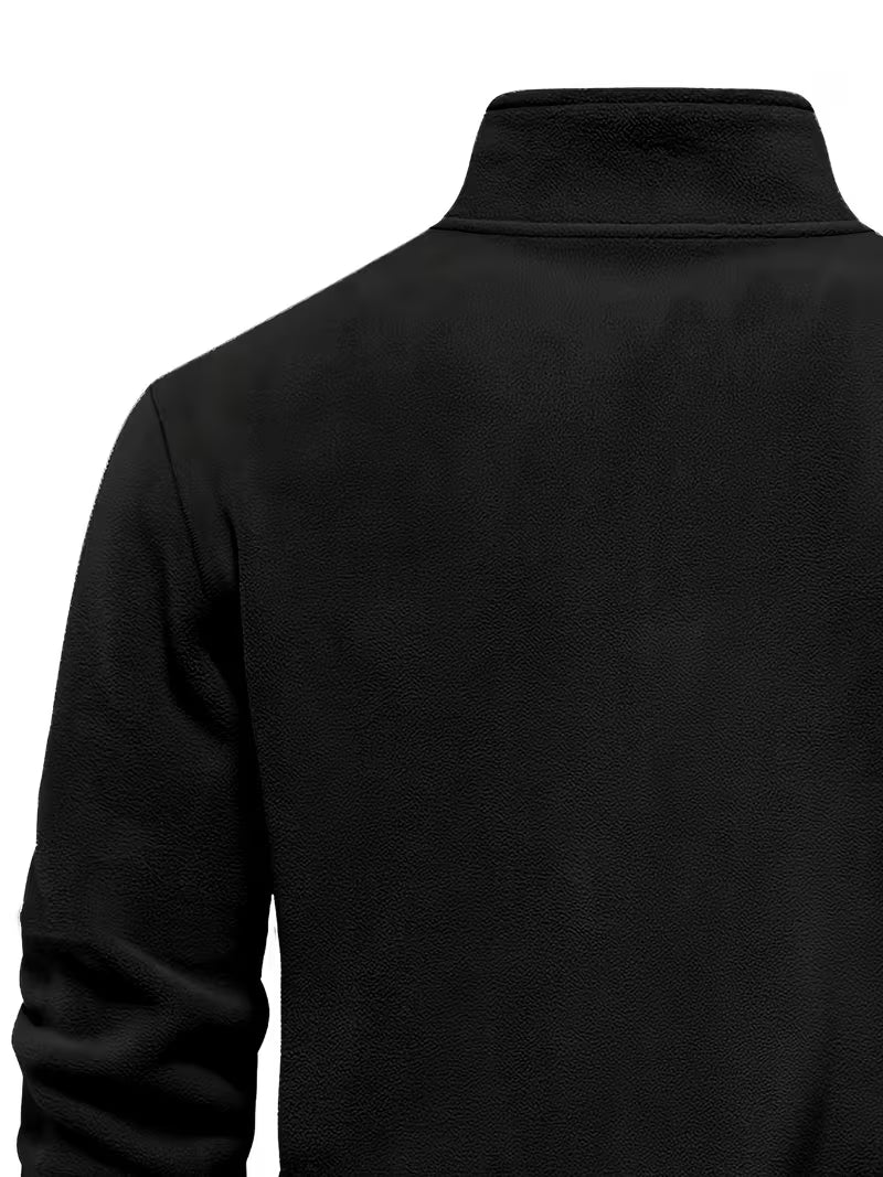 Vincent - Timeless Zip Sweater with High Collar