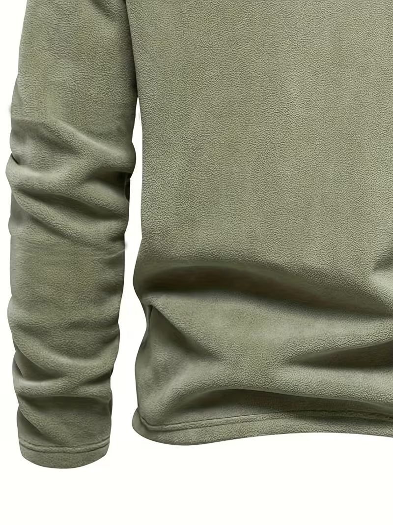 Vincent - Timeless Zip Sweater with High Collar