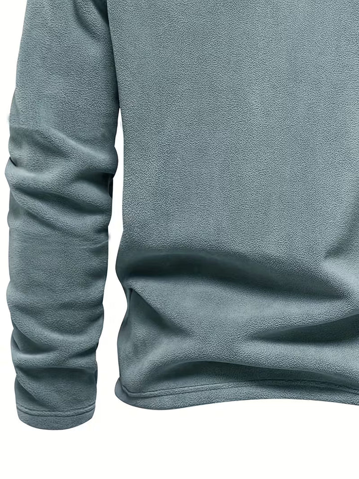 Vincent - Timeless Zip Sweater with High Collar