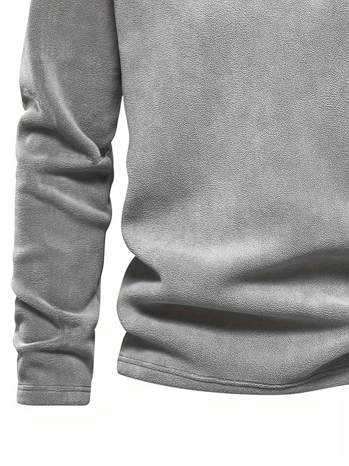 Vincent - Timeless Zip Sweater with High Collar