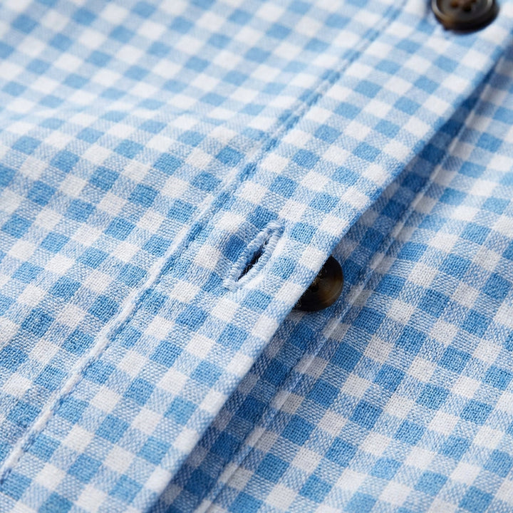 Tuva | Short Vichy Check Dress for Women