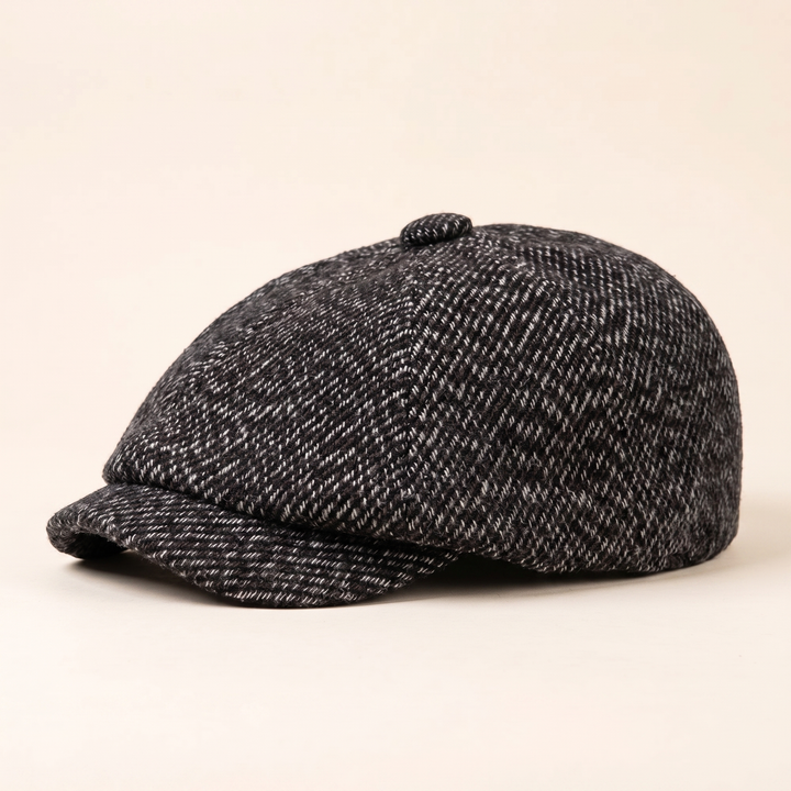 Tweed Newsboy Cap