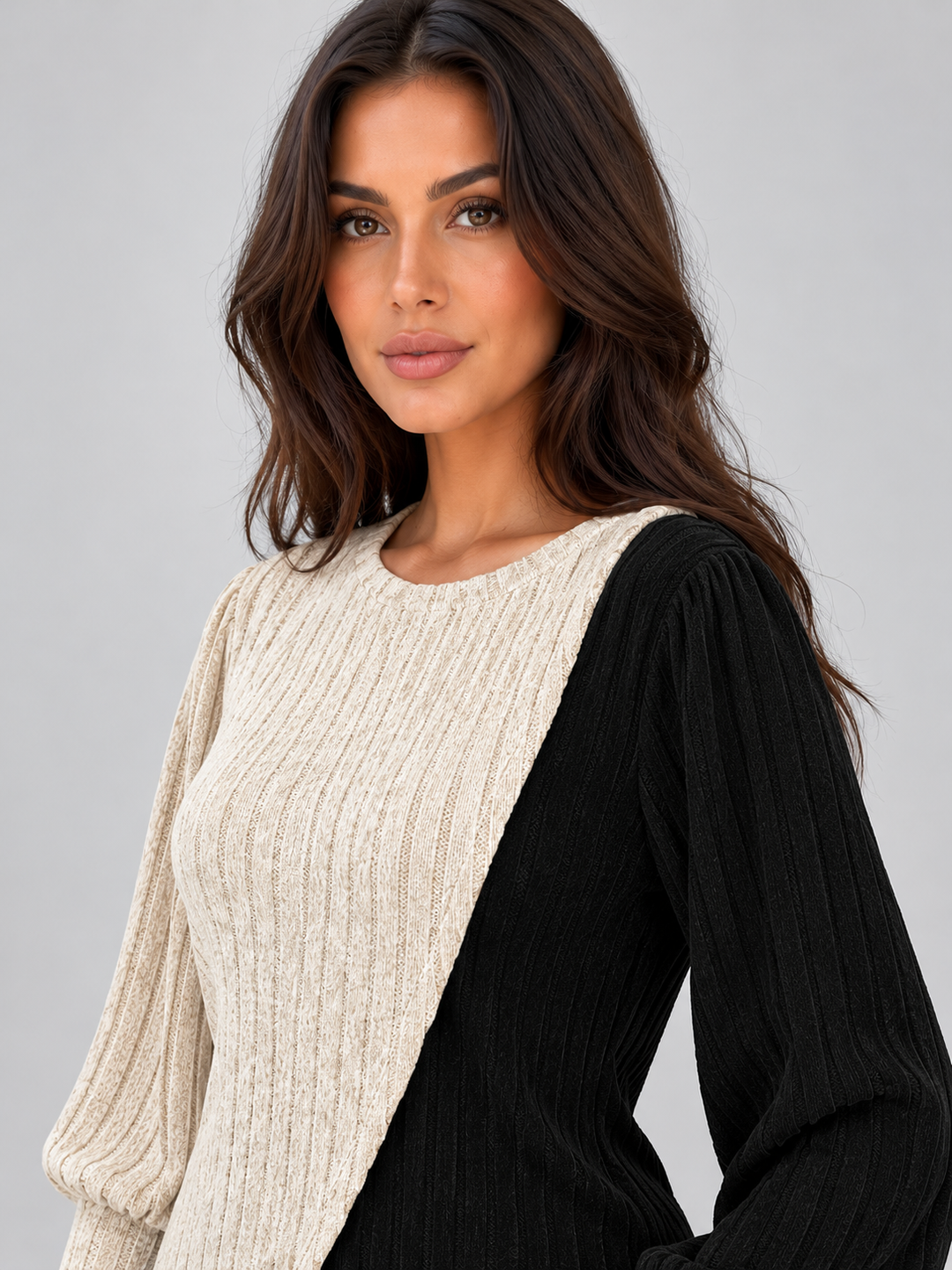Women’s Two-Piece Ribbed Lounge Set