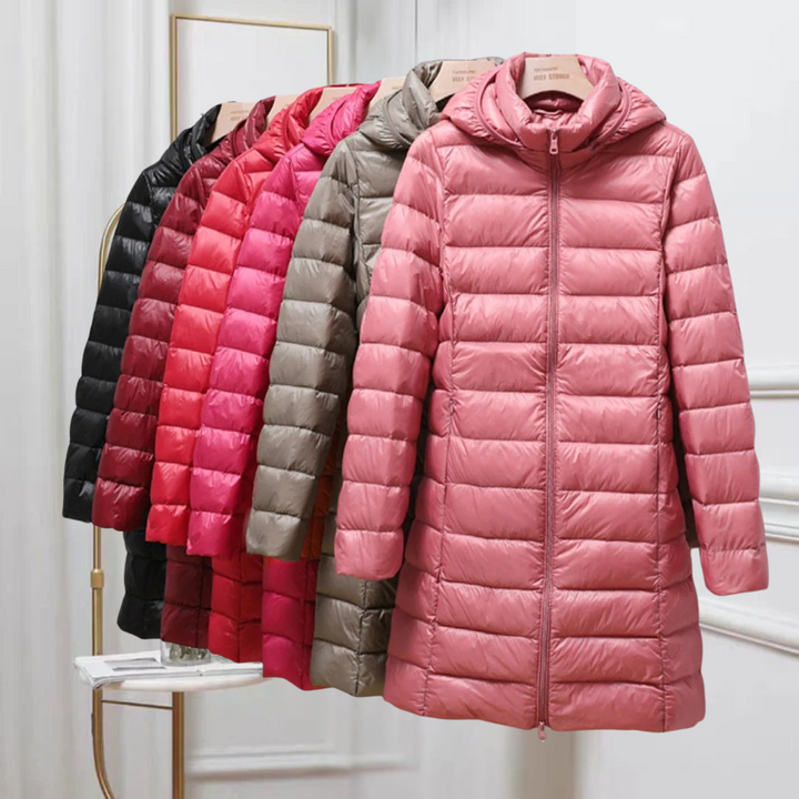 Barlyza Ultra-Light Down Jacket, view 10 - Elena Harper