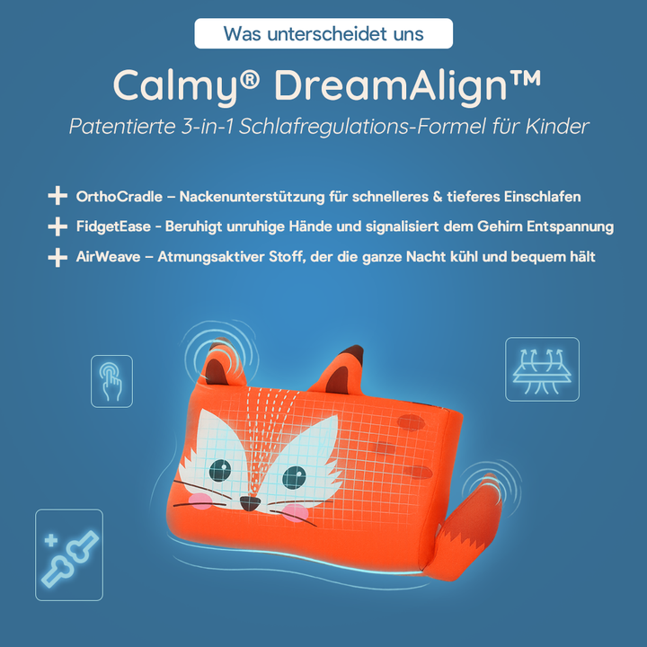 1 + 1 FREE Calmora Soothing Children's Pillow for Better Sleep, view 5 - Elena Harper