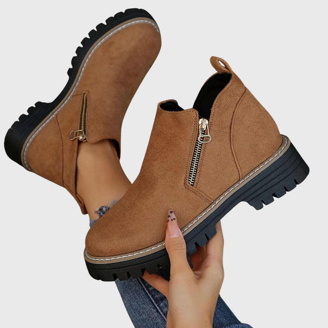 Raely Supportive Comfort Boots - Elena Harper