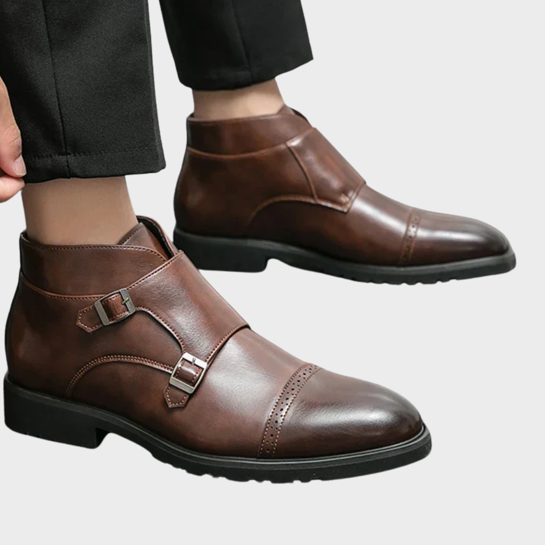 LAURENT MONACO | DOUBLE BUCKLE BOOTS