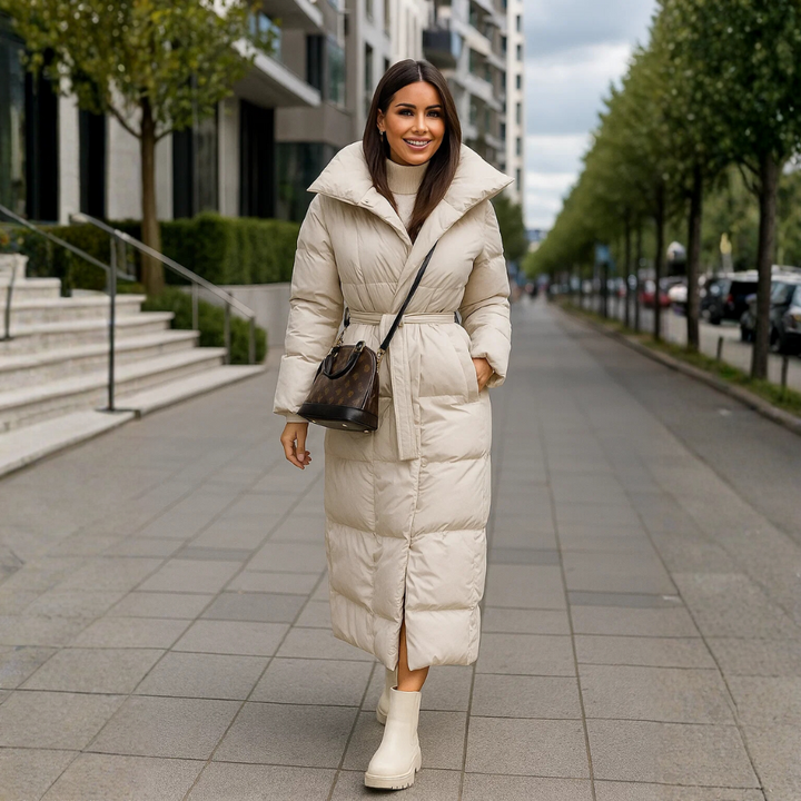 Winter Jacket for Women | Quilted & Belted
