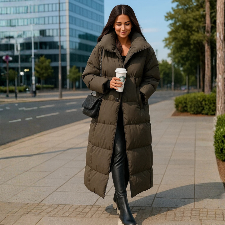 Winter Jacket for Women | Quilted & Belted