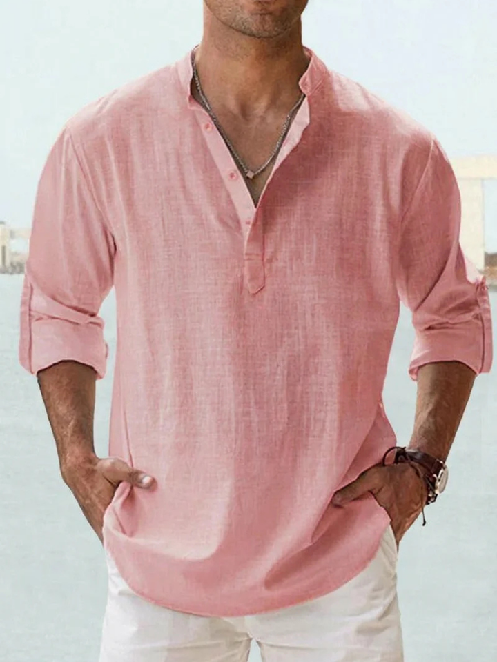 Breathable Linen Shirt for Men – Lightweight and Elegant for Summer