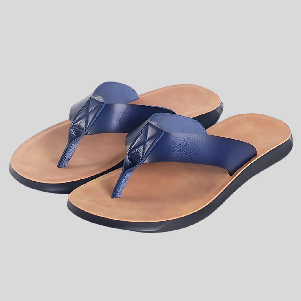 Men’s Slip-On Flip-Flops Everyday Leisure Footwear, view 4 - Elena Harper