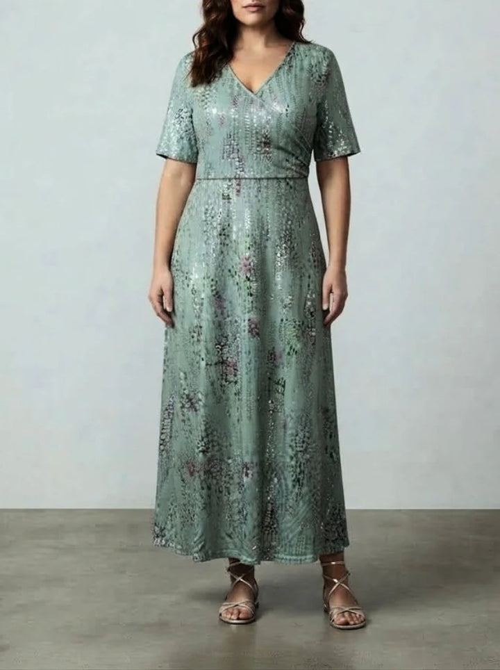 Philomene | Midi Dress with Flattering Tummy Coverage