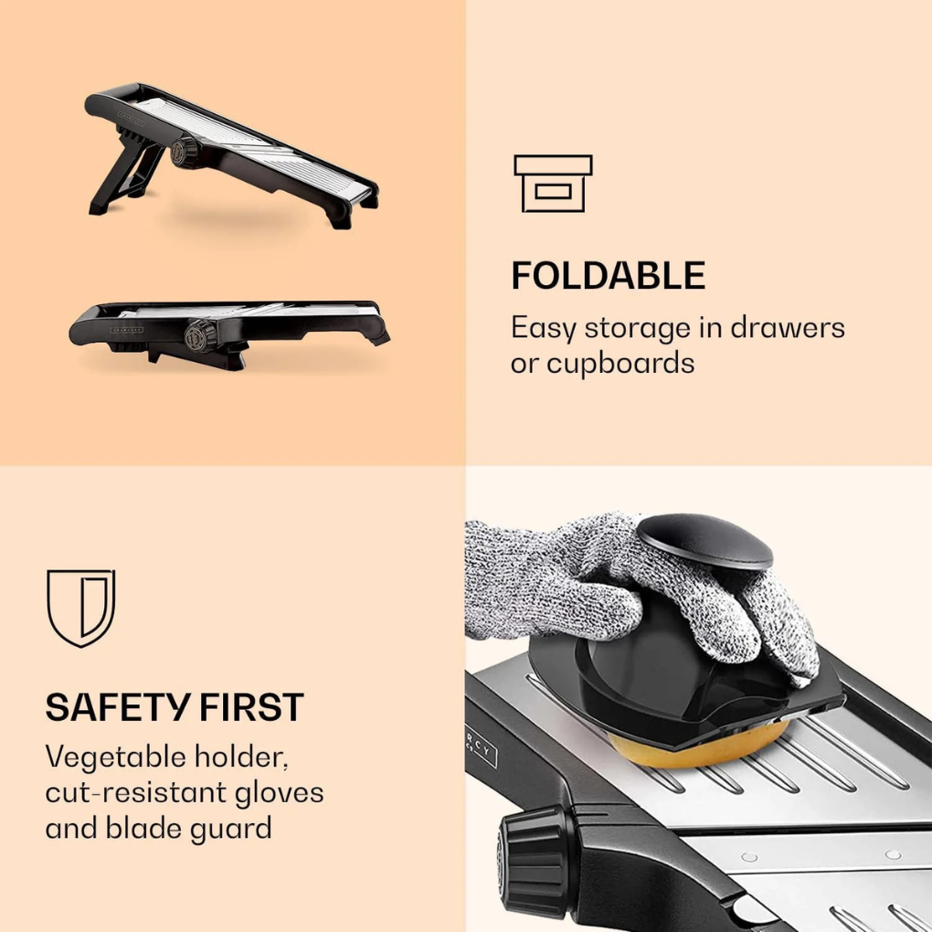 Men’s & Women’s Mandoline Safety Set