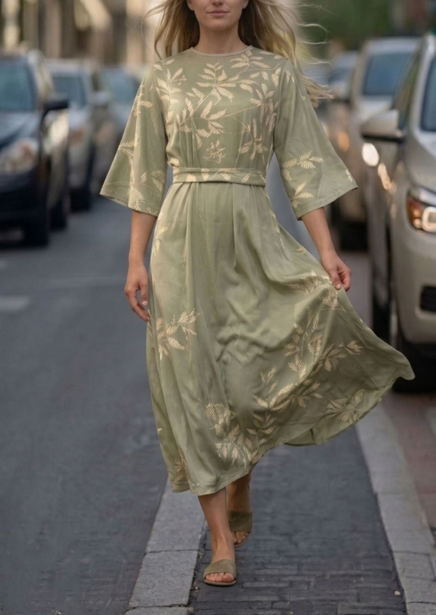 Moxlan | Elegant Floral - Dress
