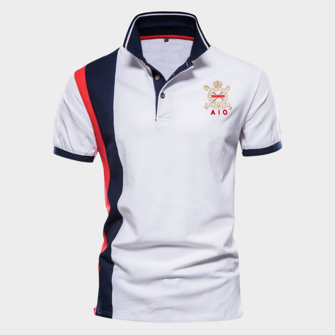 Men's Modern Minimalist Polo Shirt – Effortless Style
