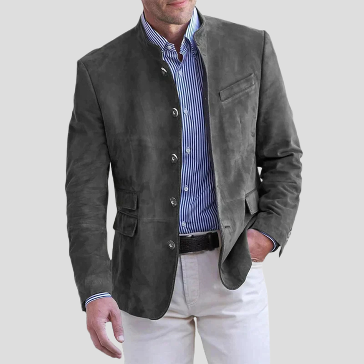 Classic Men’s Blazer, view 3 - Elena Harper