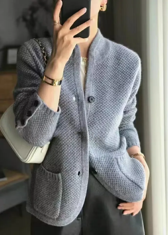 MICHELLE – THE COZY TEXTURED KNIT CARDIGAN