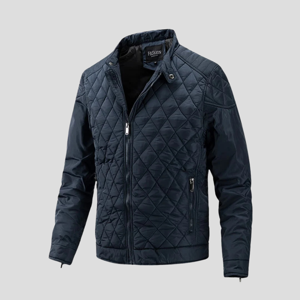 Men’s Quilted Jacket, view 2 - Elena Harper