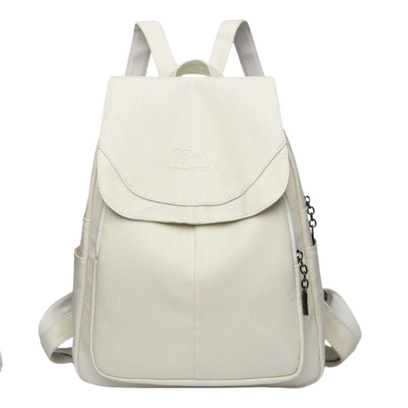 OPULENZA – Elegant Anti-Theft Leather Backpack for Women