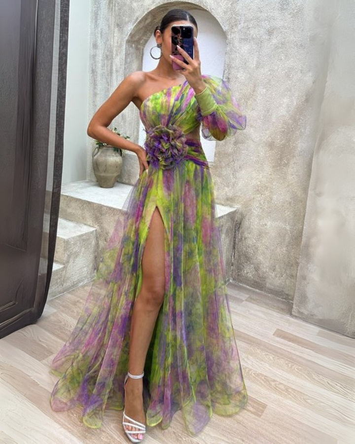 Cecelia Enchanting Tulle Dress, view 2 - Elena Harper