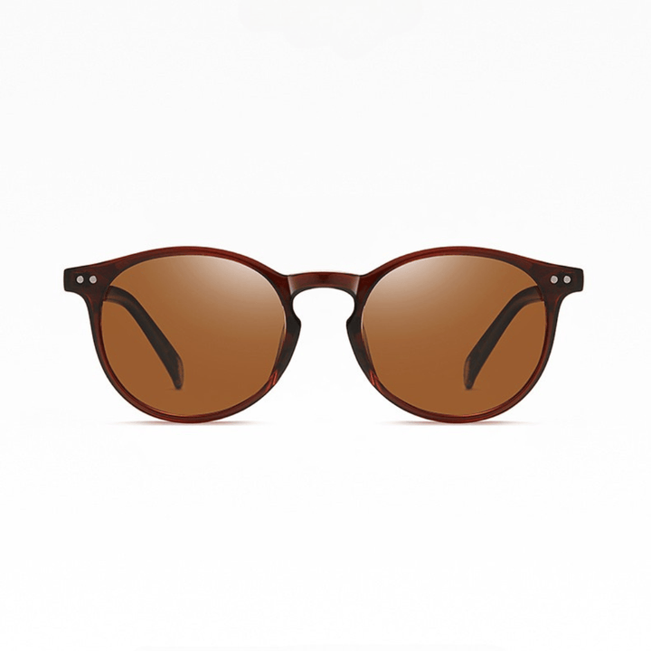 Emma & Rose Manhattan Zelda™ polarized sunglasses with stylish black frames and tinted lenses for outdoor sun protection.