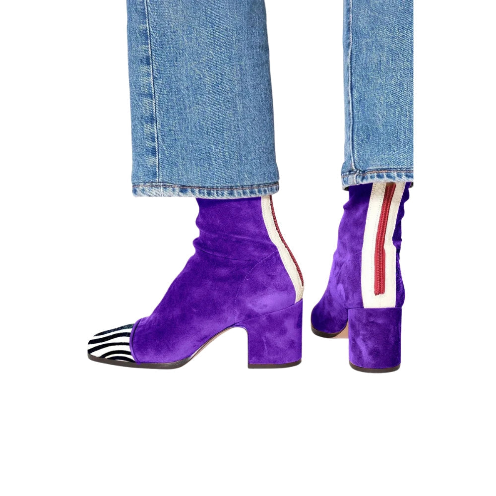 Aless - Elegant Suede Ankle Boots
