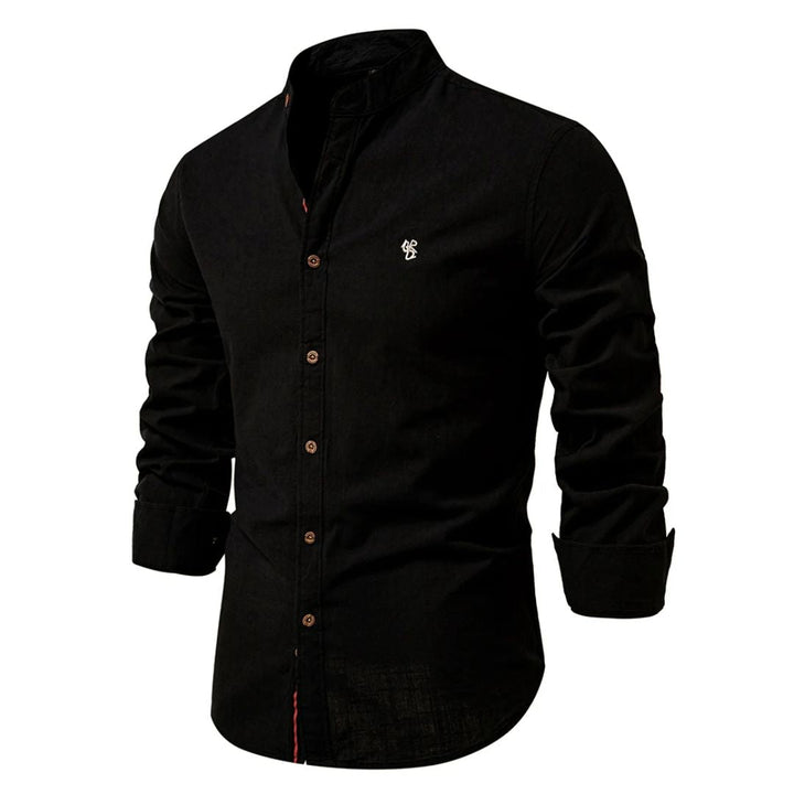Modern Cotton Shirt for Men – Durable and Elegant Long Sleeve