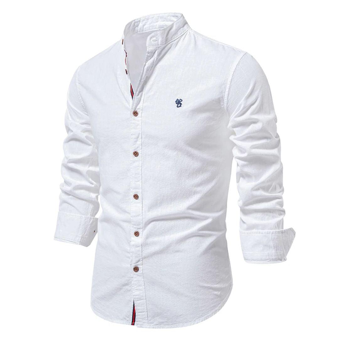 Modern Cotton Shirt for Men – Durable and Elegant Long Sleeve