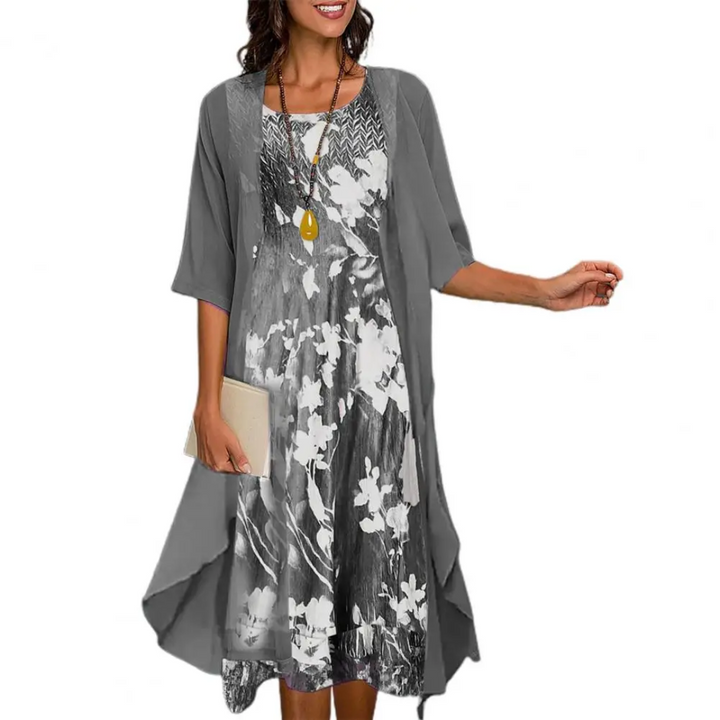 Comfortable Summer Dress Serena, view 2 - Elena Harper