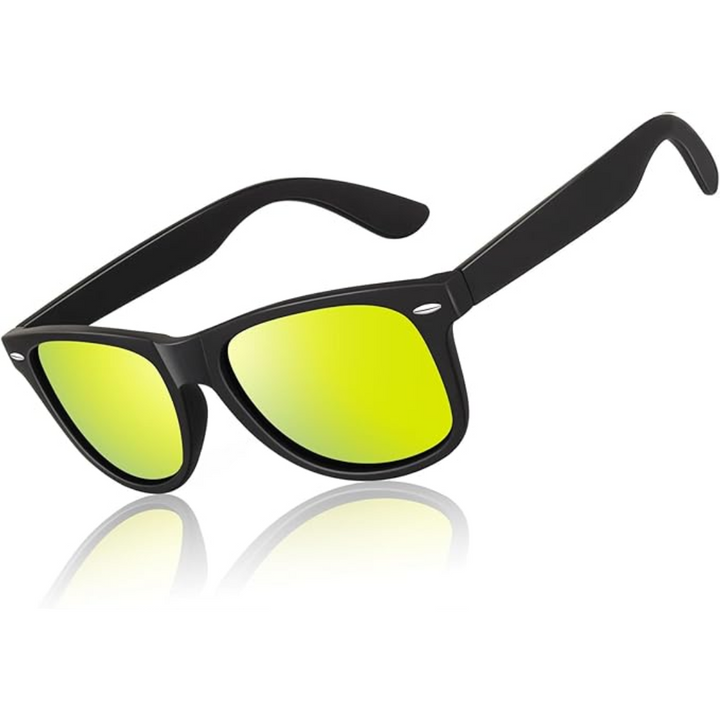 Unisex 80s Retro Polarized Sunglasses for Style & Comfort, view 8 - Elena Harper