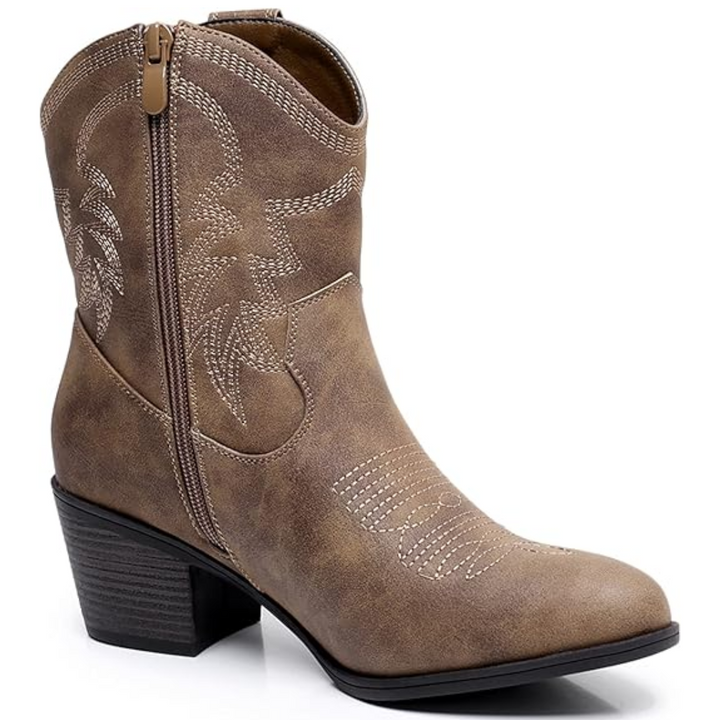 Classic Mid-Calf Cowgirl Boots Tammy, view 2 - Elena Harper
