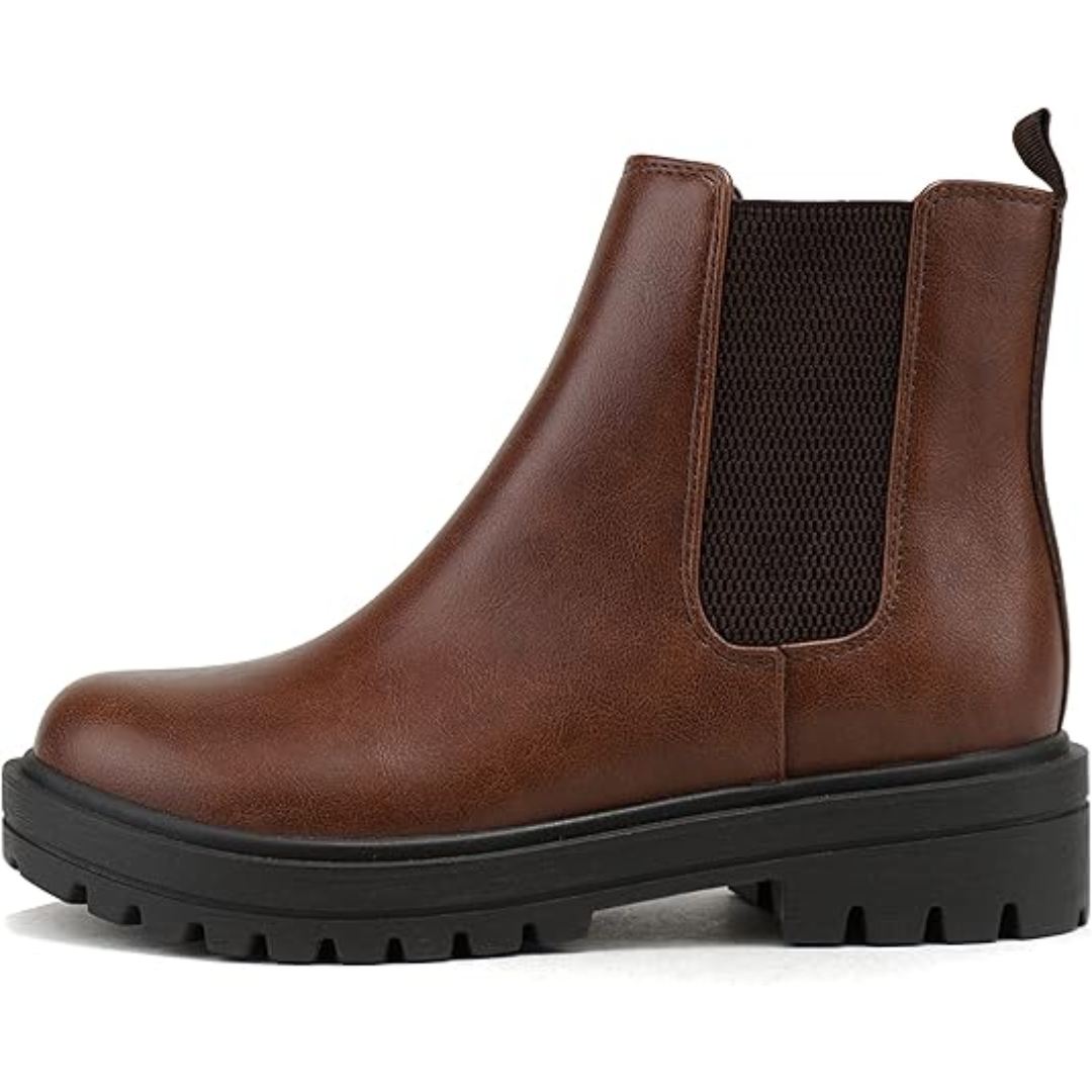 Chic Low Heel Chelsea Boots - Kailey EB
