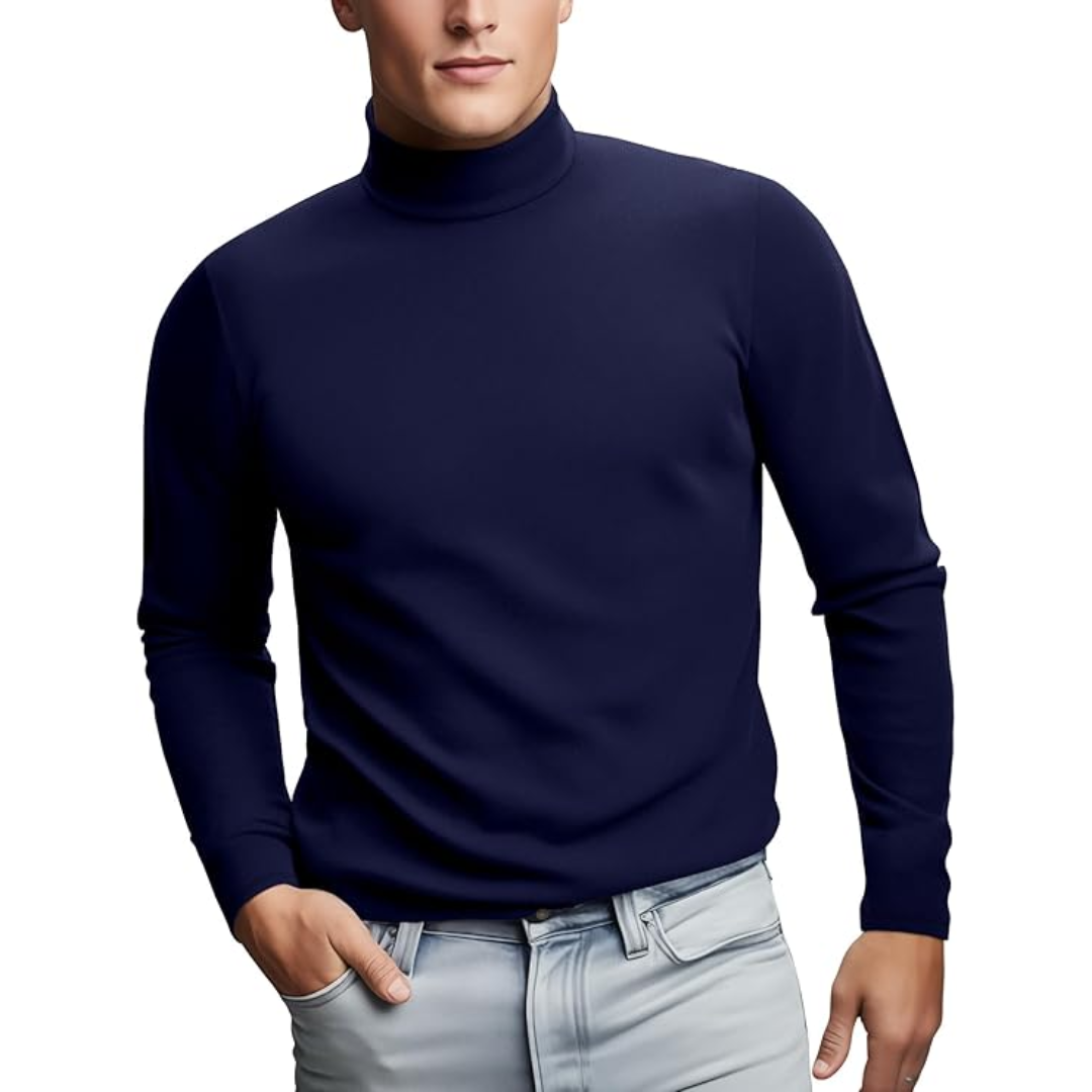 Thermal Polo Neck Jumper for Men - Paul