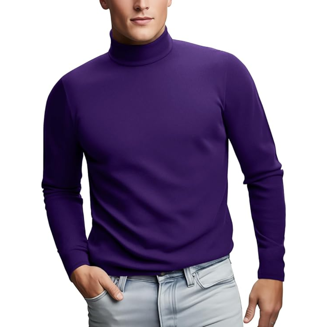 Thermal Polo Neck Jumper for Men - Paul