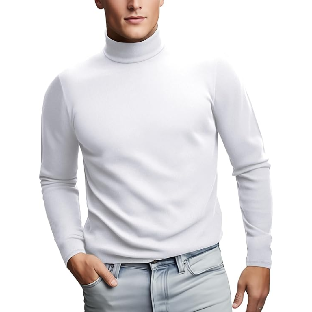 Thermal Polo Neck Jumper for Men - Paul